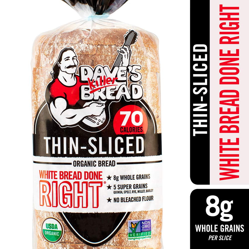 Dave's Killer Bread White Bread Done Right Thin Sliced Organic Bread