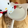 Cartoon Sanrio Hello Kitty Handheld Makeup Mirror Kawaii Kt Cat Handle ...