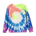 thumbnail image 3 of Posijego Girls Boys Tie-Dye Sweatshirt Long Sleeve Pullover Spring Trendy Sweatshirts Tops for Toddlers Kids, 3 of 3