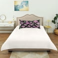 thumbnail image 6 of Pink Mushroom Satin Pillowcase 20''x26'' Double-Sided Print Soft Wrinkle Resistant, 6 of 9