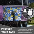 thumbnail image 4 of Jeiento Hibiscus Flowers RV Propane Tank Cover for Travel Trailer,Waterproof Camper Propane Tank Cover Double 30lb,Protects Propane Tanks During Travel, 4 of 7