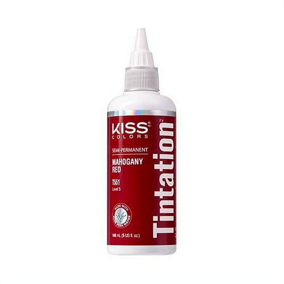 KISS Colors Semi-Permanent Tintation Mahogany Red – 5 oz