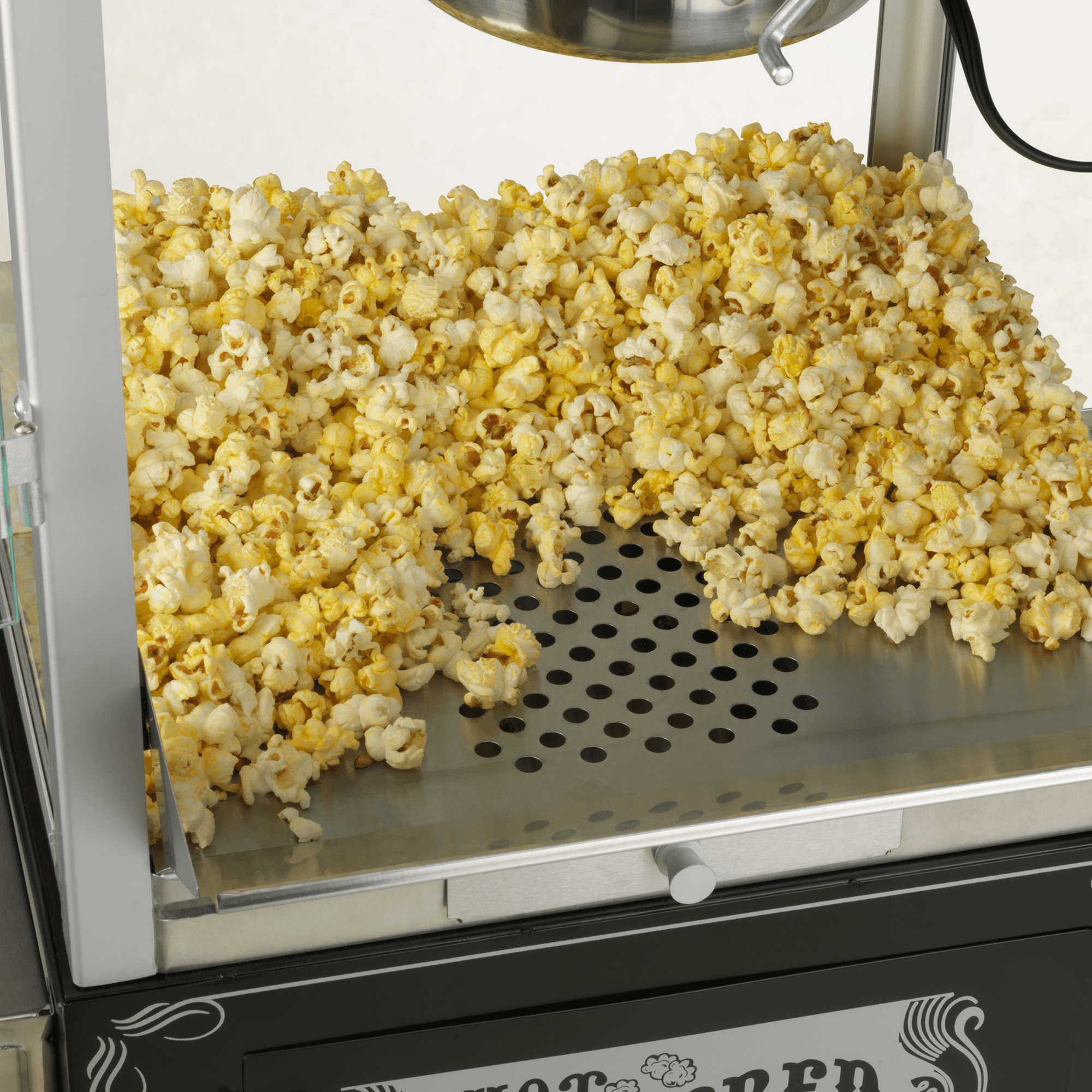 Festi'val 8 oz. Luxury Black Popcorn Popper