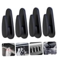 thumbnail image 4 of HORIALENCE 8Pcs Auto Hooks Car Storage Hooks Durable Use Black for Car Owners, 4 of 8