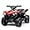 Red, variant on Jojoka 6V Kids ATV Ride on Car, Battery Powered Electric Ride on Toys for Toddlers with LED Lights, Music, Forward/Backward & Wear-Resistant Wheels, for 2-5 Years Old Boys & Girls, Red