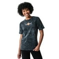 thumbnail image 2 of Nashville Guitars & Flowers Women's Mineral Wash Crew Neck Short Sleeve T-shirt-Small, 2 of 4