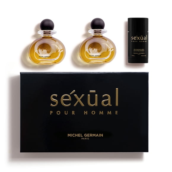Michel Germain Ensemble-Cadeau Classique Sexuel pour Hommes de 3 Pcs
