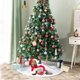 thumbnail image 4 of Falda de árbol de Navidad blanca, estera de árbol de felpa blanca, cubierta de soporte de árbol de Navidad redonda, falda de árbol de Navidad para decoraciones de fiesta de Navidad, adornos de árbol de Navidad (78 cm) esquí esquí Gafas de esquí, 4 of 5