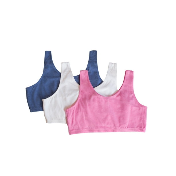 Fruit of the Loom Women's Front Close Builtup Sports Bra, Heather