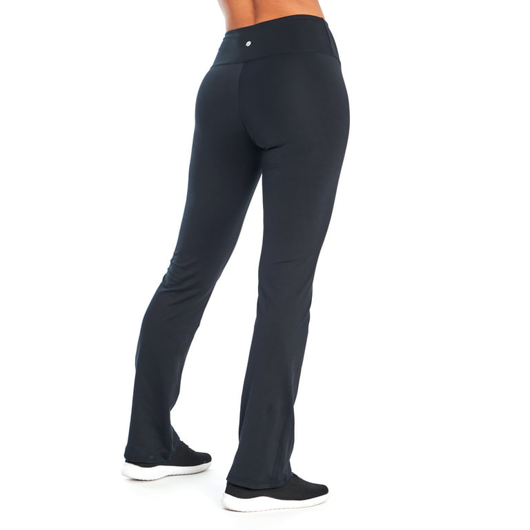 Bally Total Fitness Women's Active Barely Flare Yoga Pant 