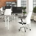 thumbnail image 3 of Bush Business Furniture Hustle 60W x 30D Computer Desk in Platinum Gray, 3 of 9