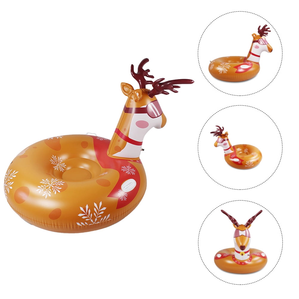SHOWERORO Winter Snow Tube Portable Snow Sledding Tube 1 Pc