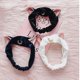 thumbnail image 1 of Bonitas diademas de felpa, diadema de gato, banda elástica para el pelo, banda para la cabeza, envoltura para la cabeza para mujeres, niñas, señoras, niños, adolescentes, hombres, adultos ZefeiWu 8390611261979, 1 of 1
