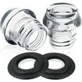 thumbnail image 1 of fafa-Coffee Percolator Plastic Knob Top and Washer Rings Compatible with Farberware Yosemite Coffee Percolators, Fit for Farberware Coffee Maker Replacement Parts,Transparent Coffee Percolator Top 2, 1 of 4