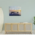 thumbnail image 2 of Stupell Indtries Tranquil Lake Dock Sunset Nautical Summer Sanctuary,40 x 30,Design by ​Mike Calascibetta, 2 of 6