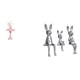 thumbnail image 1 of Figura De Conejita Bailarina, Escultura De Resina Para Niña, Regalo De Cumpleaños, Novedoso Recuerdo, Adorno De Mesa Para Centro De Mesa, Animal Para Oficina, Estudio, Sala, Armario,, 1 of 8