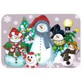 thumbnail image 2 of Caroline's Treasures Snowman for the Holidays Kitchen/Bath Mat, 2 of 2