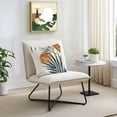 thumbnail image 3 of Bohemian Nordic Outdoor Pillow Covers Pack of 2 Green Orange Simple Abstract Leaves Waterproof Throw Pillow Covers Decorative Cushion Cases for Patio Garden Tent Balcony Couch 24x24 inch, 3 of 8