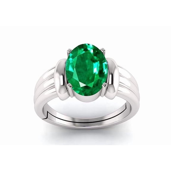 12.25 Ratti 11.62 Carat Emerald Panna Gemstone Ring For Women's and Men's