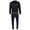 1 Navy Red Neon Green, variant on Mens Athletic Tracksuit Set 2-Piece Zip Up Jacket Jogger Pants Black Neon XL