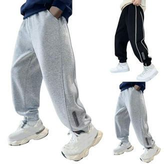 Athletic Works Boys Active Double Knit Pants, Sizes 4-18 & Husky