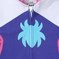 thumbnail image 6 of Marvel Spider-Gwen Ghost Spider Cosplay Hooded Coverall (Girls), Sizes 2T-7, 6 of 7