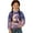 Butterfly Panda Moon Floral, variant on Cute Penguins Pattern Girls Casual Tunic Tops Tie-hem Long Sleeve Loose Soft Blouse T-Shirt Cute Graphic Girls Shirts, Size 7-8