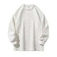 thumbnail image 4 of Men's Spring And Autumn Cardigan Solid Color Loose Sweater Knitwear, 4 of 6