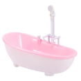 thumbnail image 1 of Juguete de bañera para muñecas, modelo de bañera eléctrica con rociador de agua, juguete de simulación para niños, 1 of 8