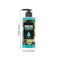 thumbnail image 3 of HHBEAUTY Fragrance Collection Body Wash For Men ，Aqua Bergamot Refreshing Scent Shower Gel Infused with Bergamot, Sage, and Juniper Essential Oils, 3 of 9