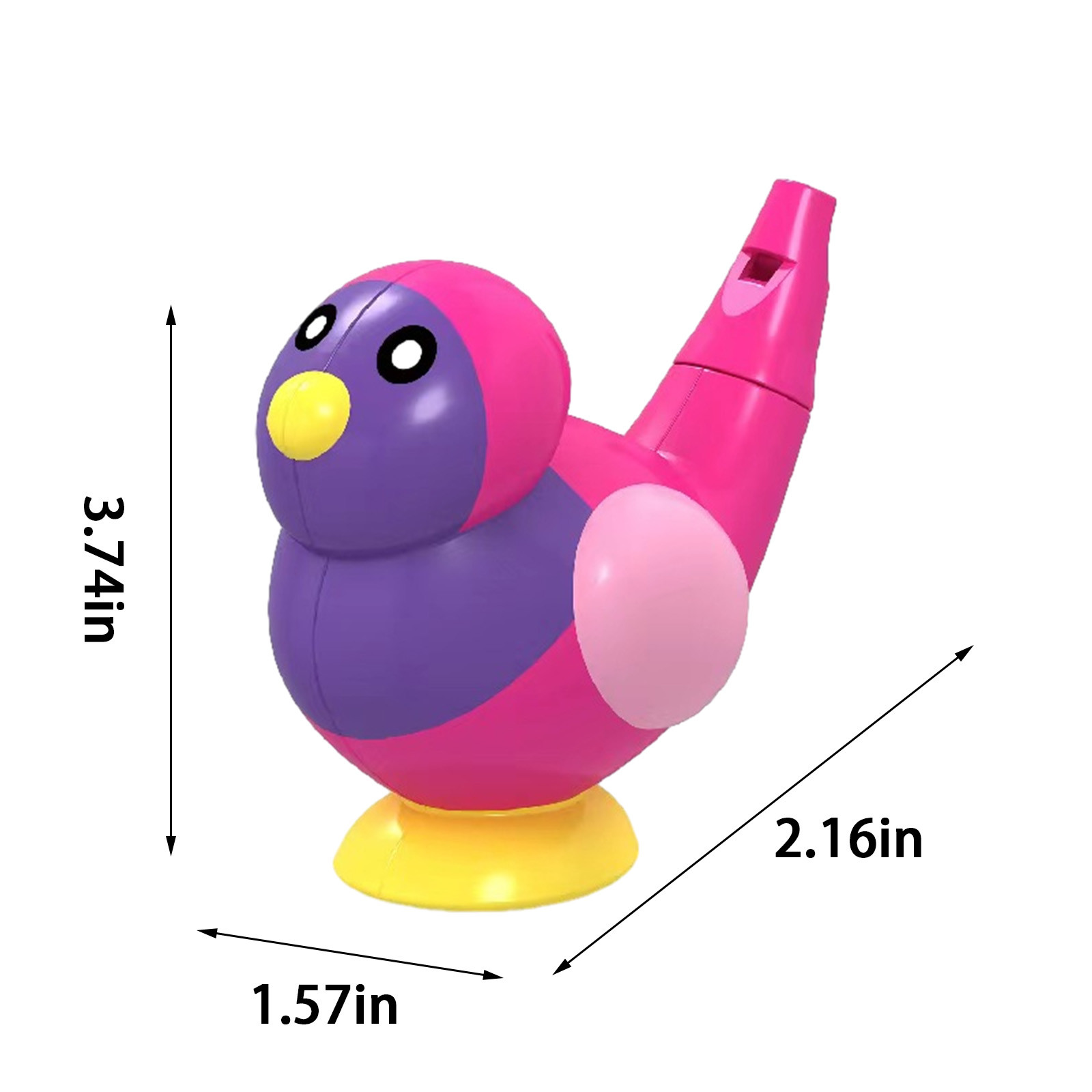 Sifflet Appeau Oiseau En Bois Et Métal - Jouet éducatif Pour Enfants, Simulation De Gazouillis D'oiseaux
