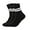 3 Pairs-black, variant on Pilates Grippy Socks with Grips for Women Yoga Non Slip Long Socks for Pure Barre, Ballet,Dance Workout 2-5 Pack