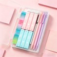thumbnail image 2 of Cute Mechanical Pencil Set, Pastel Mechanical Pencils 0.5 Or 0.7Mm, Aesthetic Stationery Supplies – 3Pcs With 120Pcs Hb Leads, 3 Erasers & 9 Eraser Refills for Writing, 1Set(A), 2 of 8