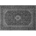 thumbnail image 1 of Ahgly Company Indoor Rectangle Medallion Gray Traditional Area Rugs, 5' x 7', 1 of 1