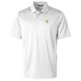 thumbnail image 2 of Men's Cutter & Buck  White West Virginia Mountaineers Alumni Logo Prospect Textured Stretch Polo, 2 of 3