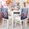 thumbnail image 4 of Decorative Chair Back Cover One Size x6 Chair Cover Dining Chair Slipcovers Chair Back Decoration Festival Chair Decoration Super Cute Cherry Blossom, 4 of 6