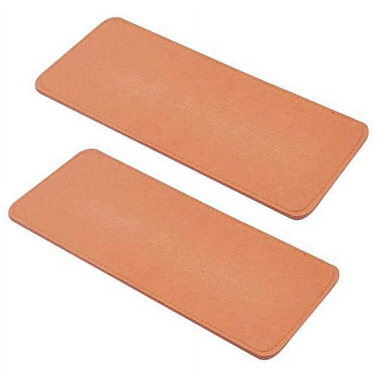 2pcs Handbag Base Shaper 12x5 Inch Felt Bag Bottom Shaper Pad Arc Corner Bag  Liner Board Insert for Tote Leather Purse Handbag Crossbody Bag Backpack  Travel Bag Tan 6mm Thick 