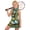 Abstract Cat Picasso, variant on Uourmeti Girls Mock Neck Sleeveless 1/4 Zip Quick Dry Tennis Golf Sport Dress Capybara Watermelon Outfit Athletic Skirt Sets with Pockets 4-15 Years