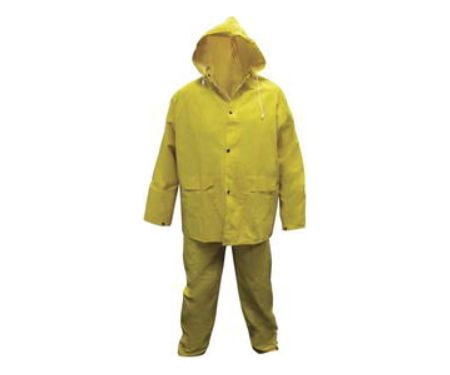 Heavy-Duty PVC/Polyester Rain Suit 