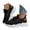 Black, variant on Win s Way Women's Casual Lace-Up Platform Sneakers, Breathable Mesh Athletic Shoes for Outdoor Travel