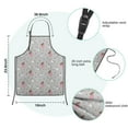 thumbnail image 2 of Princess Unicorn Butterfly Pattern Kids Aprons for Girls and Boys,Adjustable Neck Strap Toddler Aprons for Kids Cooking Baking, 2 of 4