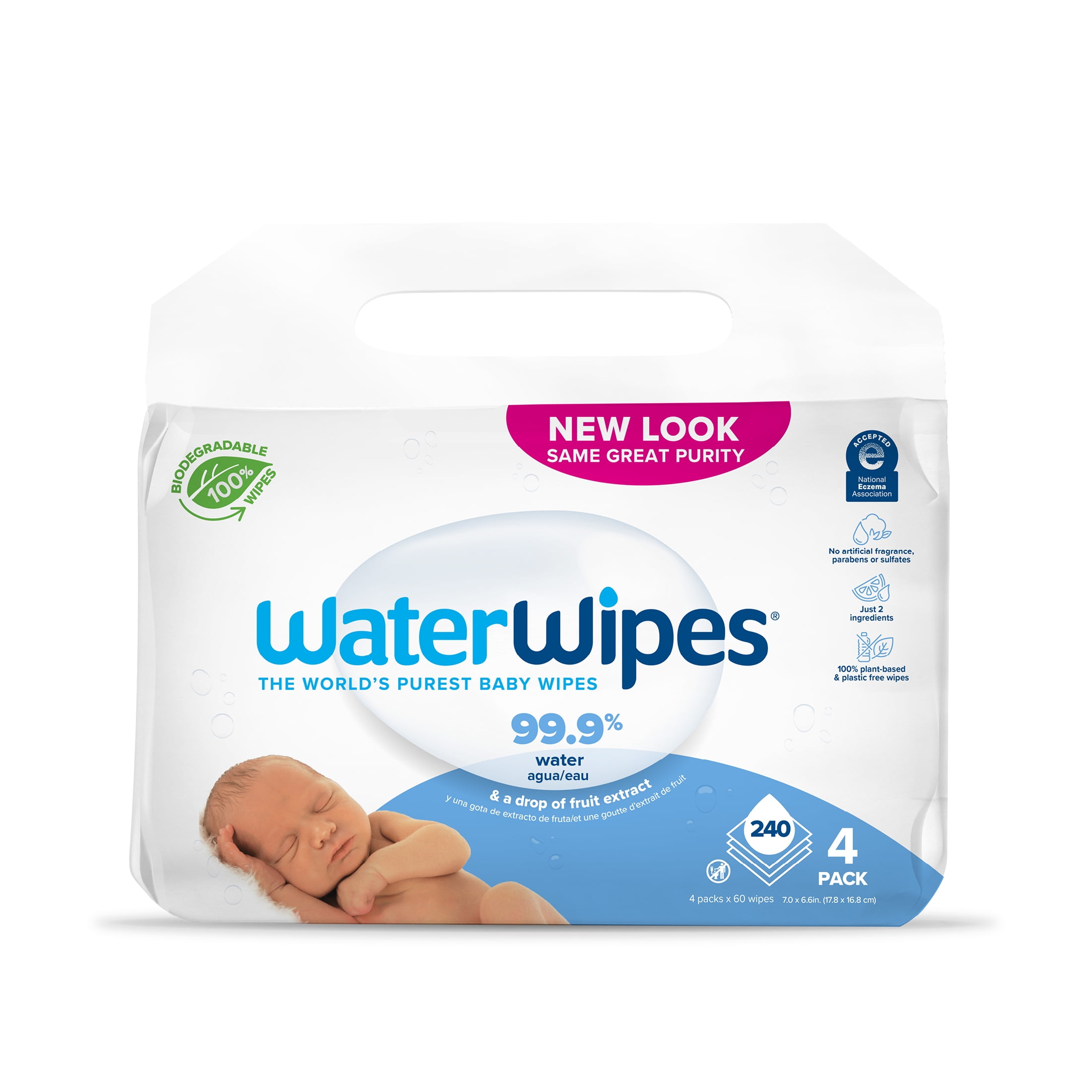 Wipes Soft And Gentle Hypoallergenic Alcohol Free Clean Large Diaper Baby Wipes 80 Ct 4 Pk Total Of 320 Wipes