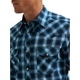 thumbnail image 2 of Wrangler® Men's and Big Men's Regular Fit Long Sleeve Western Shirt, Sizes S-5XL, 2 of 3