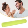 thumbnail image 3 of Vertical Stripe Toothbrush Case Traveling Toothbrush Holders Case Plastic Yellow 7.87"x1.18", 3 of 7