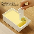 thumbnail image 5 of Butter Storage Container 2-in-1 Butter Slicer Box with Lid Safe Odor-proof Butter Cutter Container for Fridge Kitchen Cafe Restaurant Butter Keeper, 5 of 8