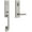 Satin Nickel, variant on Baldwin Seattle Handleset - Tube Lever, Venetian Bronze