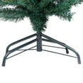 thumbnail image 6 of vidaXL Slim Artificial Pre-lit Christmas Tree with Stand Green 94.5" PVC, 6 of 9