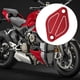thumbnail image 5 of Tapas de filtro de aceite de motor para motocicletas, accesorios para DUCATI Superleggera V4 rojo, 5 of 9