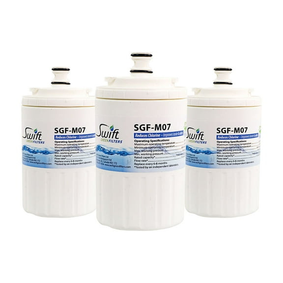Swift Green Filters SGF-M07 Replacement Water Filter for Maytag UKF7003,UKF7001,EDR7D1,Filter 7- 3 Pack