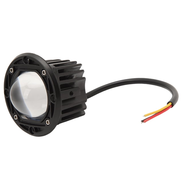 Luz De Trabajo LED Súper Brillante 20W, Adecuado Para Camioneta SUV ATV UTV Barco Moto, Material De aleación De Aluminio, Luz ámbar, Luz Blanca, Par De Lámparas De